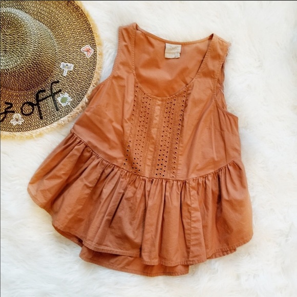 Anthropologie Vanessa Virgina Ruffled babydoll - Picture 4 of 4